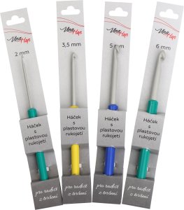 Háčky s plastovou rukojetí