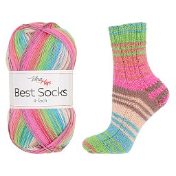 Obrázek pro produktBest socks 4-fach 7402